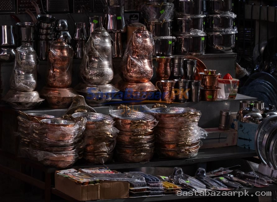 Kitchen Utensils Bundle (باورچی خانہ برتن) — Multan ke bazaar mein