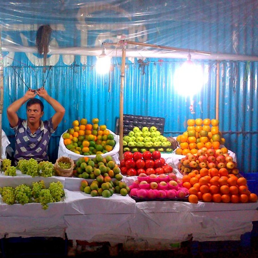 Brinjal (بینگن) — Sargodha ke bazaar mein